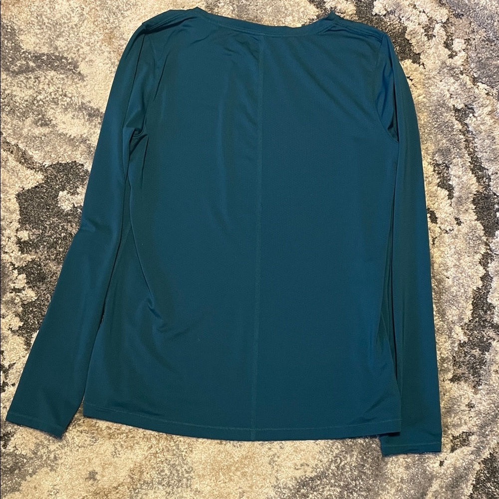 Under Armour Dark Teal Long Sleeve Top - Picture 6 of 6